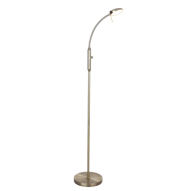 Halo Design Vegas Gulvlampe 1-arm Dæmper Messing