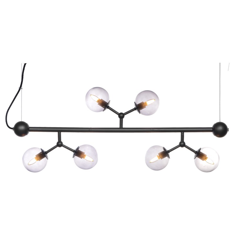 Halo Design Atom Langbord Ø31 Smoke