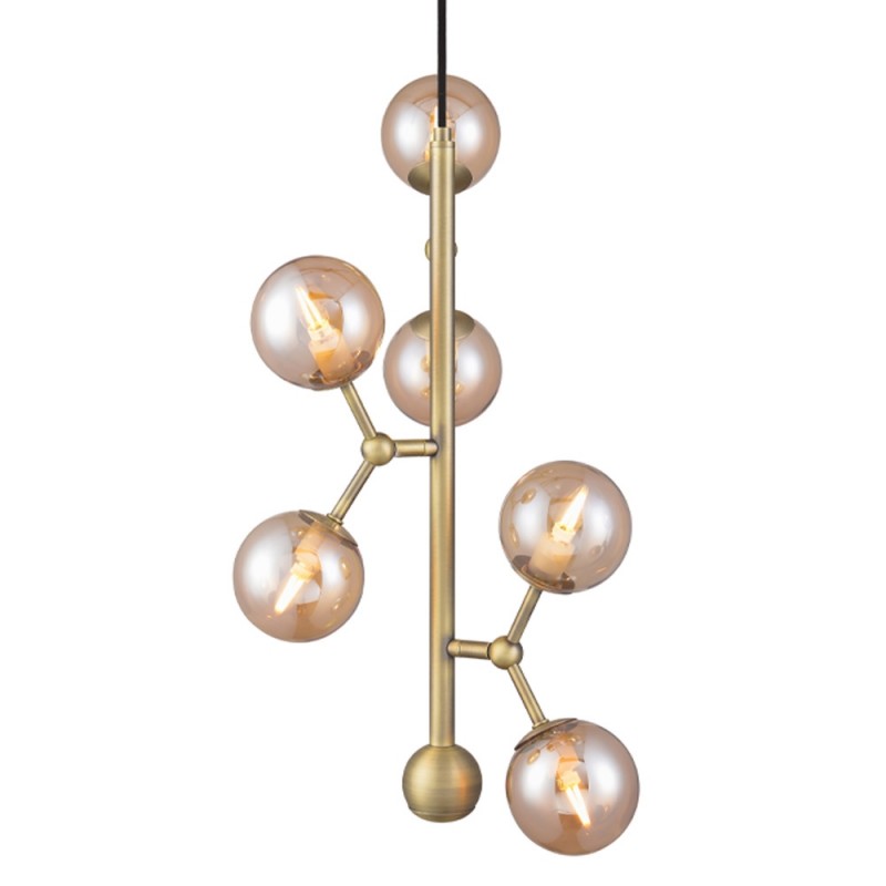 Halo Design Atom Vertical Antik Messing