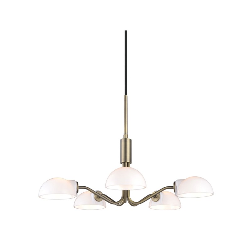 Halo Design Kjøbenhavn Mini Lysekrone Messing