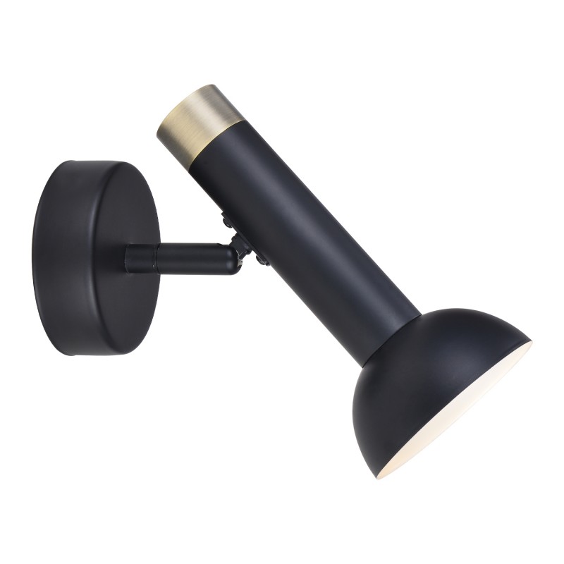 Halo Design Torch Væglampe Sort/Messing