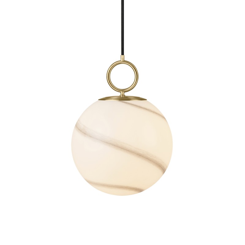 Halo Design Stockholm Pendel Ø25 Marble Grey