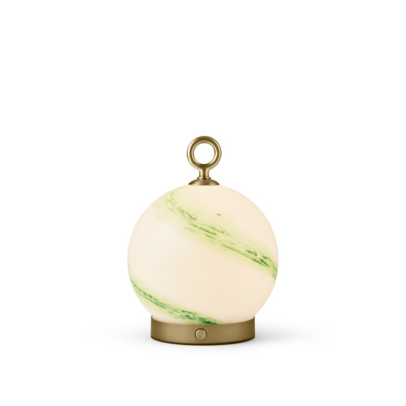 Halo Design Stockholm Batteri Bordlampe Marble Green