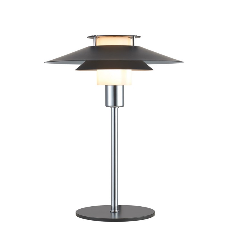 Halo Design Rivoli Bordlampe Ø24 Sort-Krom