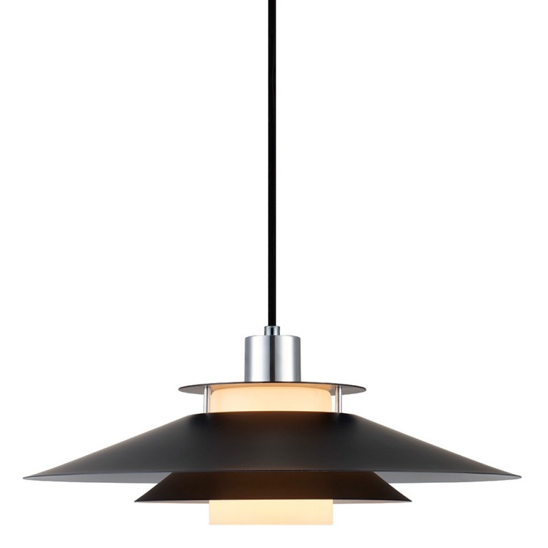 Halo Design Rivoli Pendel Ø40 Sort-Krom