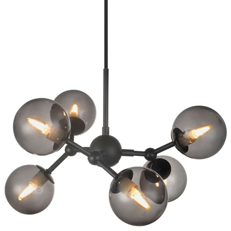 Halo Design Atom Pendel Smoke Ø45