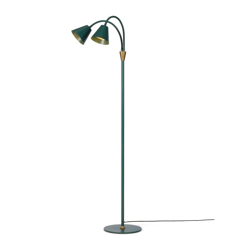 Halo Design Hygge Gulvlampe 2-Arme Ø40 Dyb Grøn