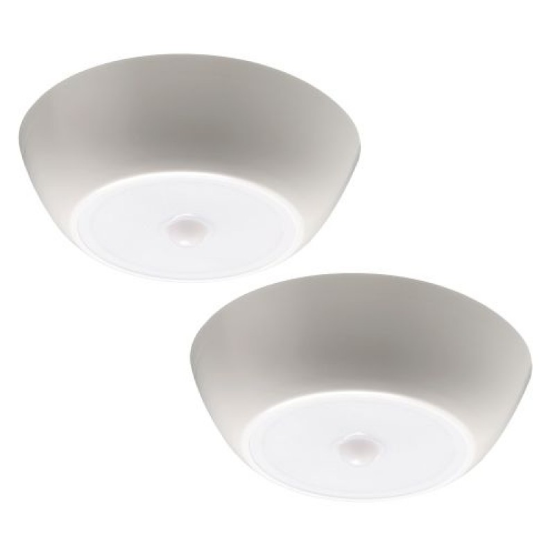 Mr Beams UltraBright Ceiling Light 2-Pak Hvid