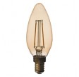 LED KERTE ANTIQUE 3W E14 210LM 2200K