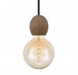 Halo Design Light Fatningssæt Dark Wood