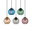 Halo Design Bubbles Pendel Ø18 Smoke