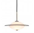 Halo Design Orbit Pendel Ø24 Opal/Messing