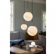 Halo Design Stockholm Pendel Ø30 Marble Brown