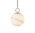 Halo Design Stockholm Pendel Ø25 Marble Grey