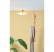 Halo Design Baroni Loftlampe Ø46 Opal/Antik Messing