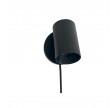 Antidark SpotOn1 Circle Wall W.Switch GU10 Sort
