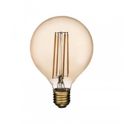 LED GLOBE 5W ANTIQUE E27 380LM 2200K Ø95 DÆMPBAR