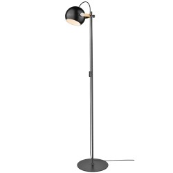 Halo Design D.C Gulvlampe 1L Ø18 E27, sort / eg