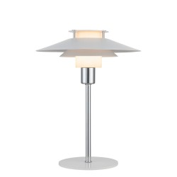 Halo Design Rivoli Bordlampe Ø24 Hvid-Krom
