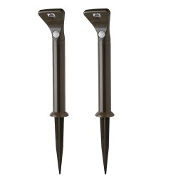 Mr Beams UltraBright Path Light 2-Pack Brun