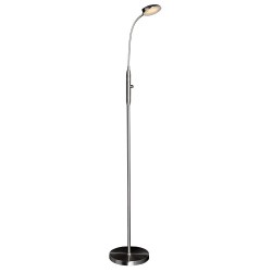 Halo Design Vegas Gulvlampe LED 1 Arm Børstet
